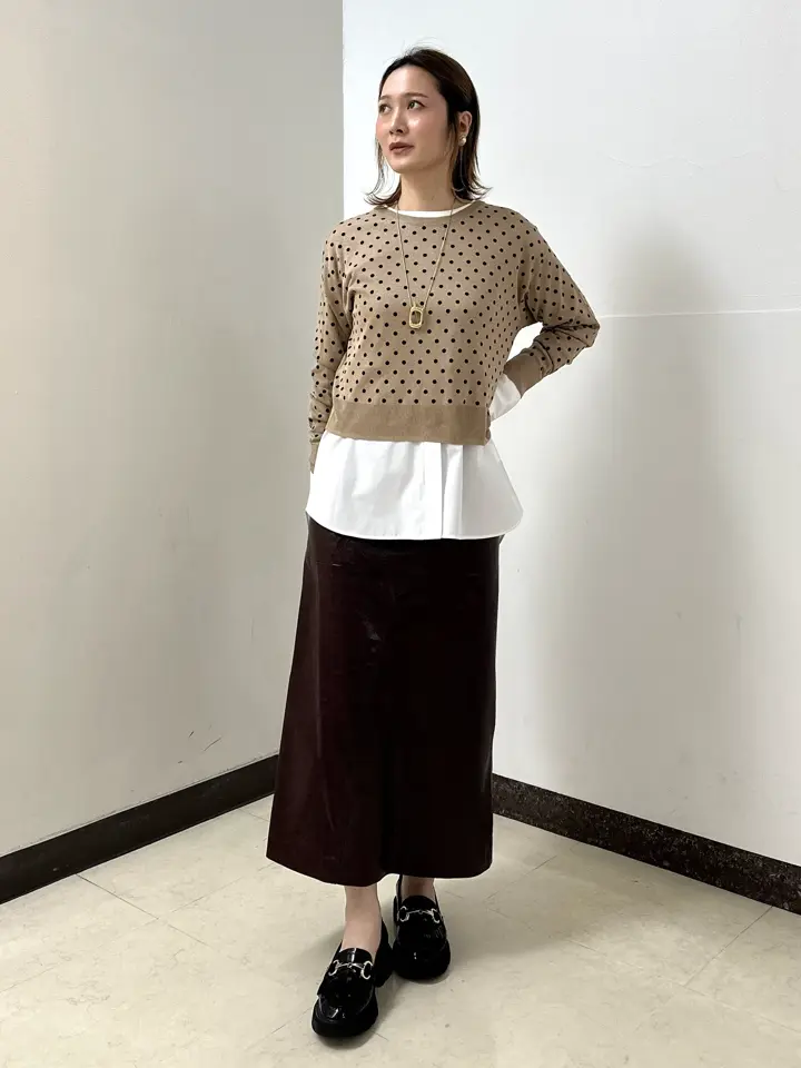 GRACE CONTINENTAL The Banquet Kogane. コーディネート画像