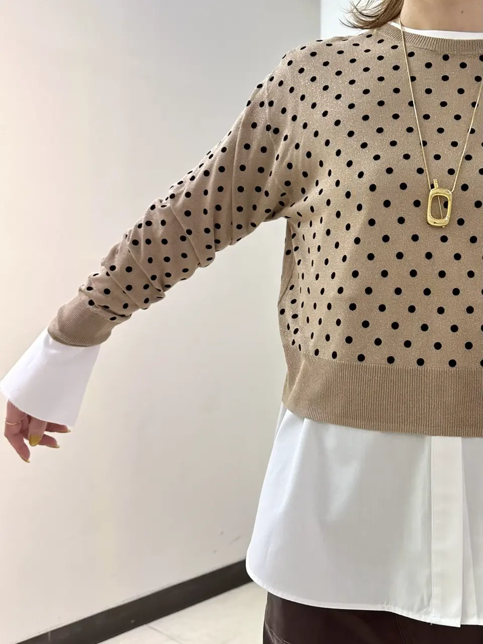 GRACE CONTINENTAL The Banquet Kogane. コーディネート画像