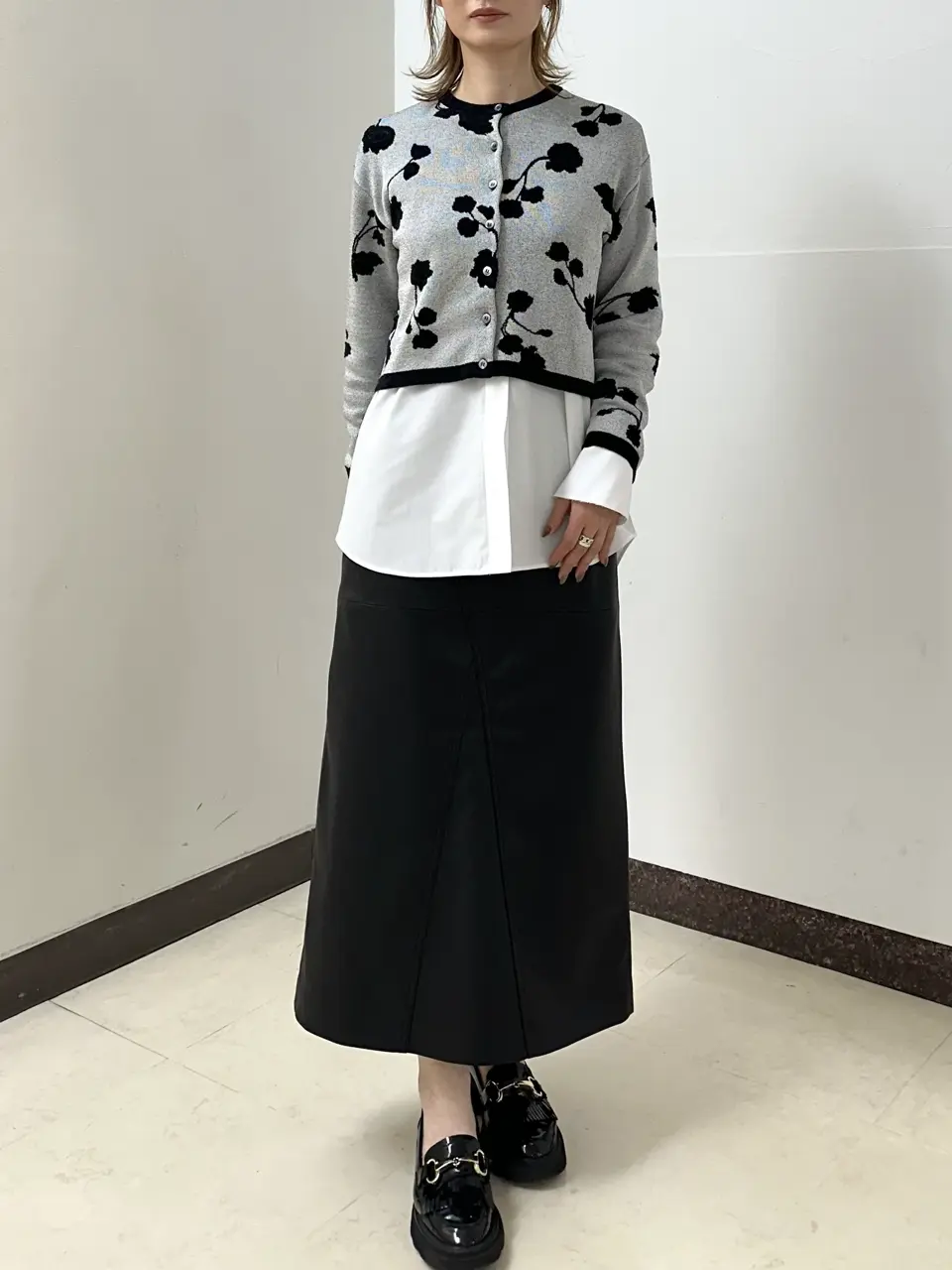 GRACE CONTINENTAL The Banquet Kogane. コーディネート画像