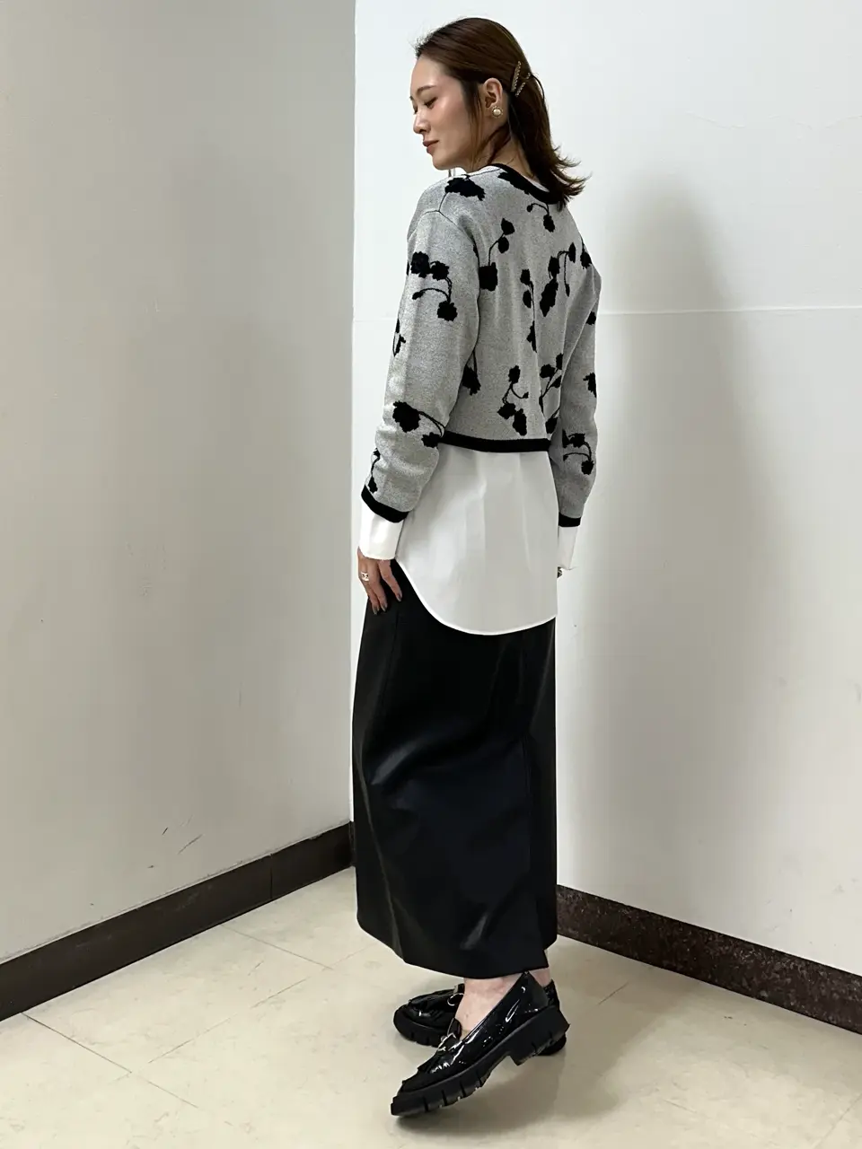 GRACE CONTINENTAL The Banquet Kogane. コーディネート画像