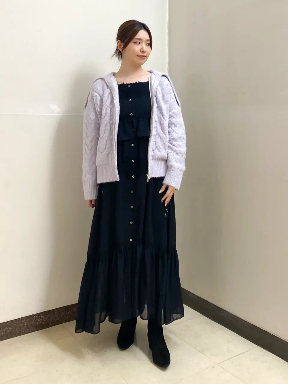 GRACE CONTINENTAL The Banquet mikiho コーディネート画像