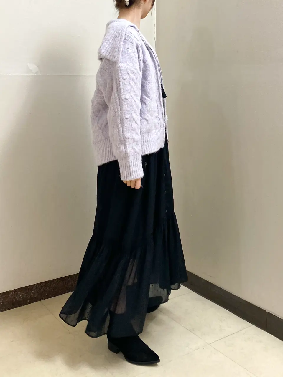 GRACE CONTINENTAL The Banquet mikiho コーディネート画像