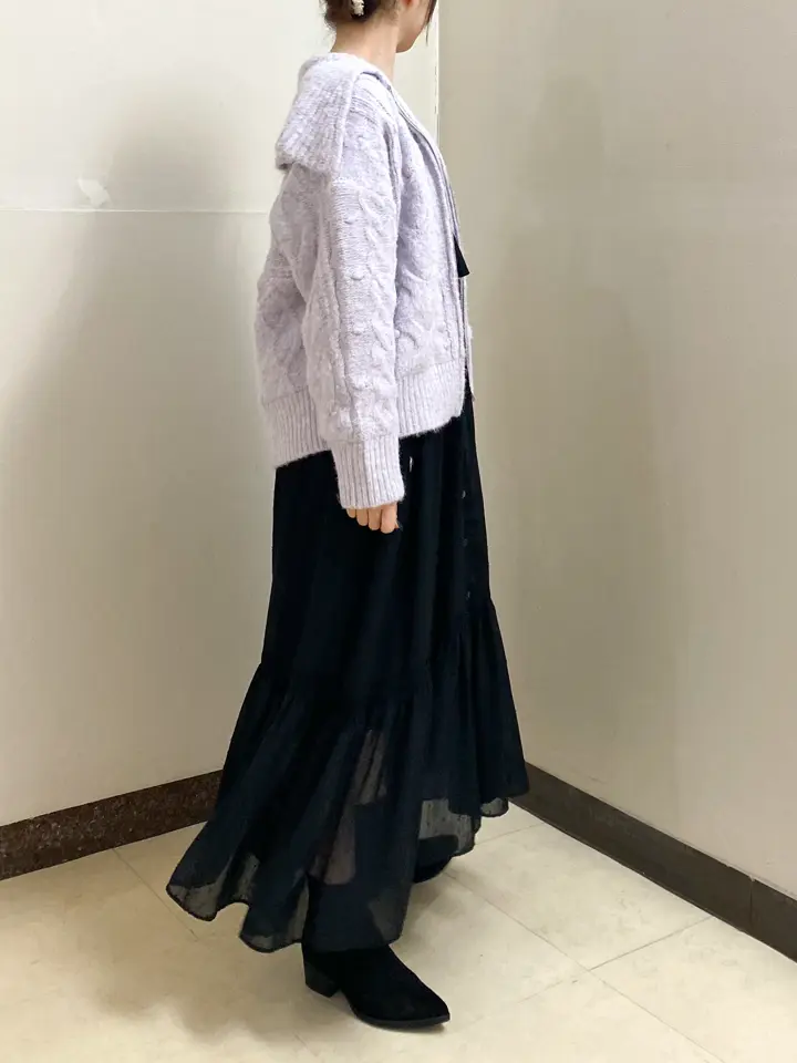 GRACE CONTINENTAL The Banquet mikiho コーディネート画像