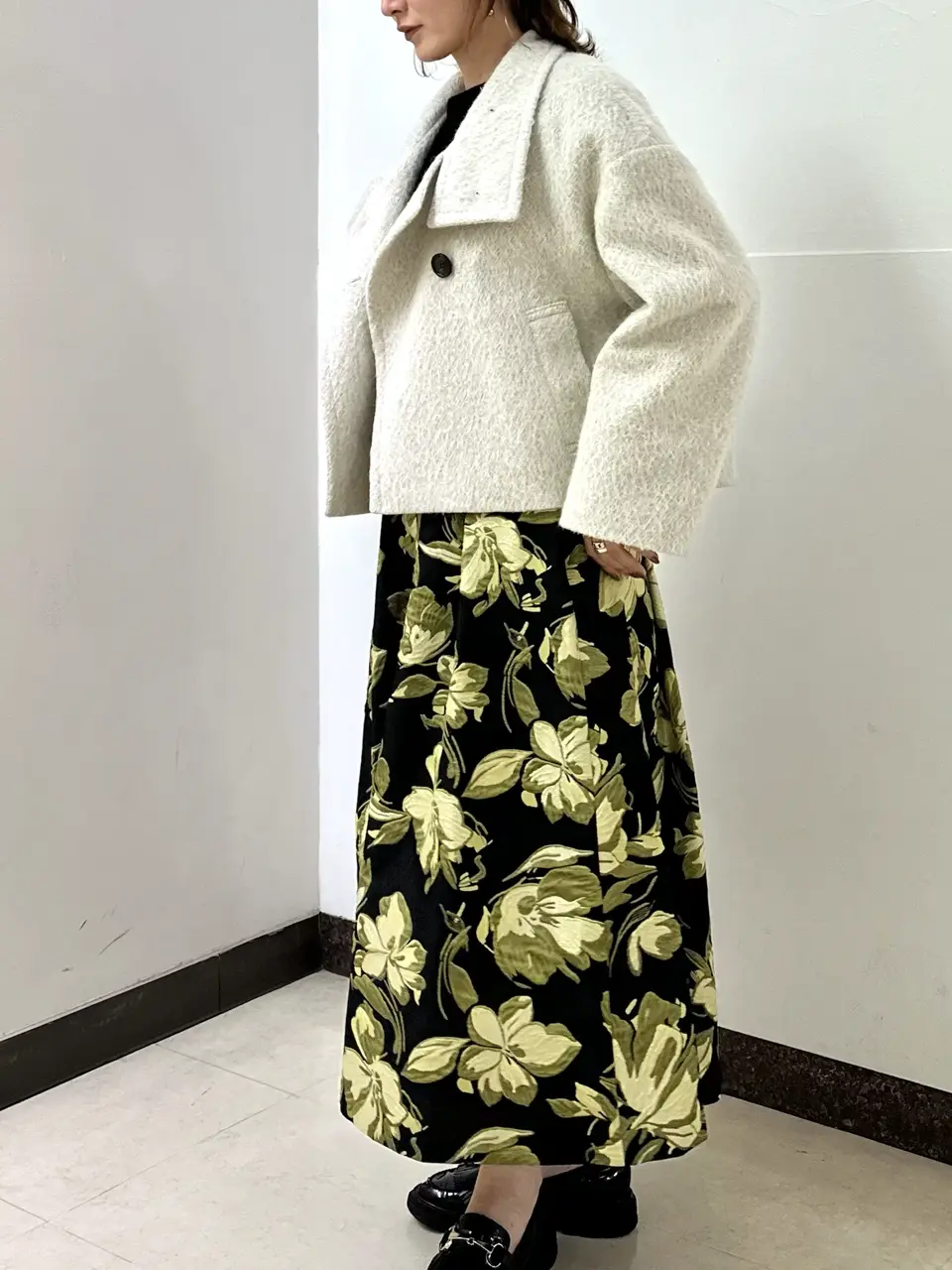 GRACE CONTINENTAL The Banquet Kogane. コーディネート画像