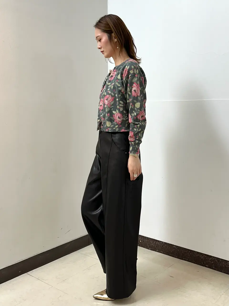 GRACE CONTINENTAL The Banquet Kogane. コーディネート画像