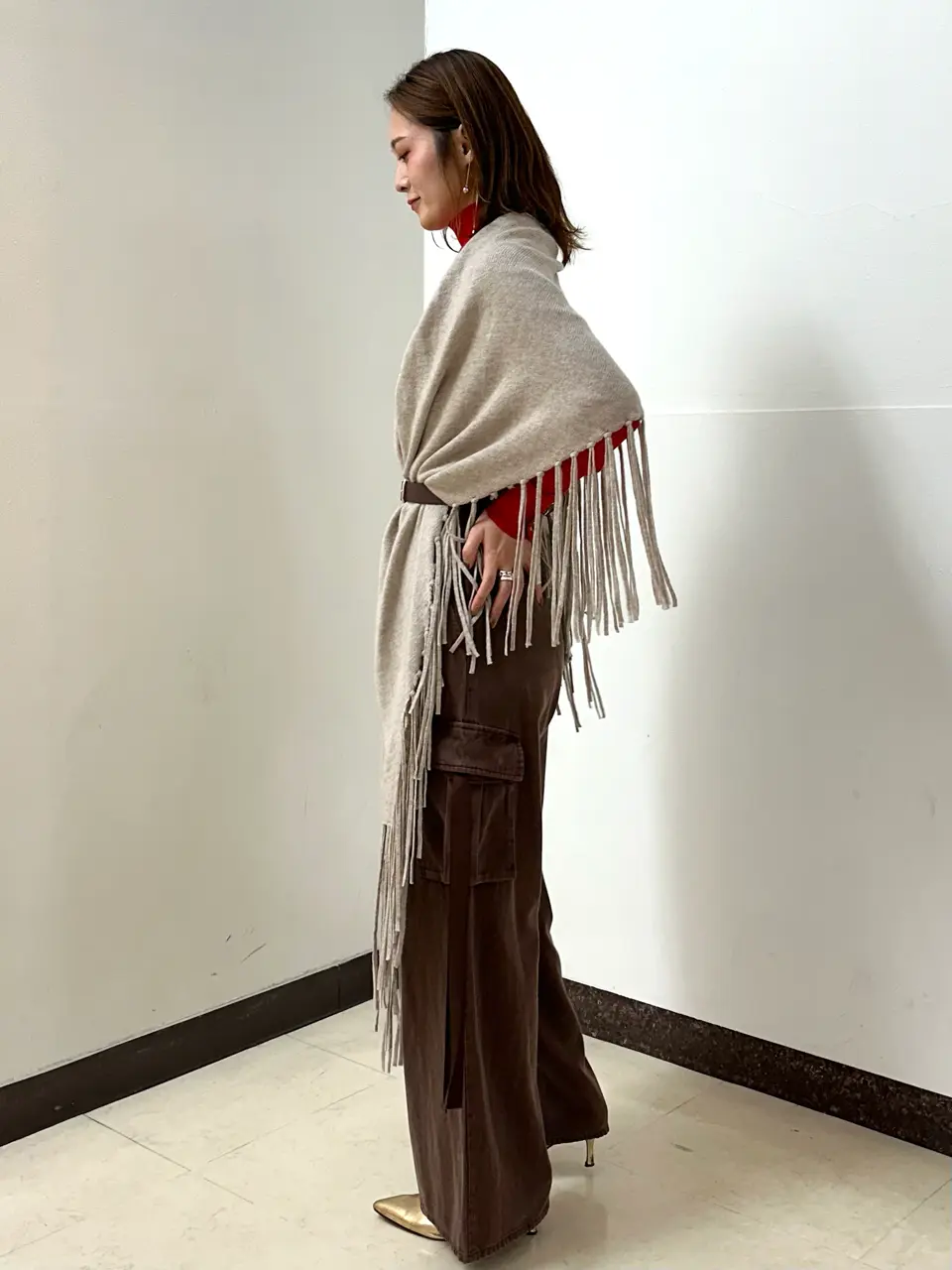 GRACE CONTINENTAL The Banquet Kogane. コーディネート画像