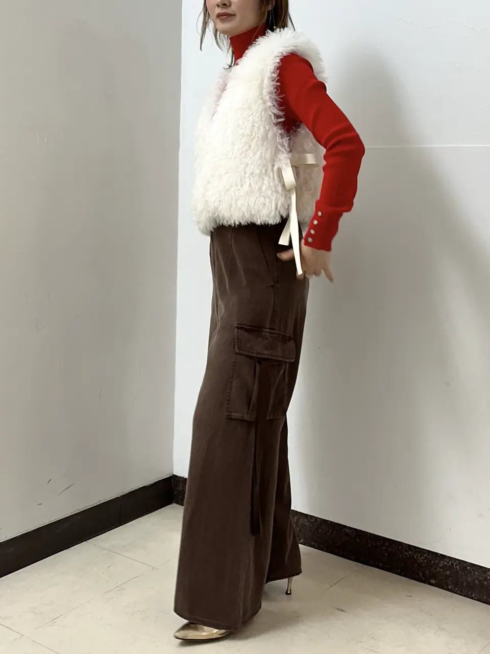 GRACE CONTINENTAL The Banquet Kogane. コーディネート画像