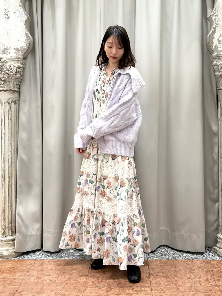 GRACE CONTINENTAL The Banquet eri コーディネート画像