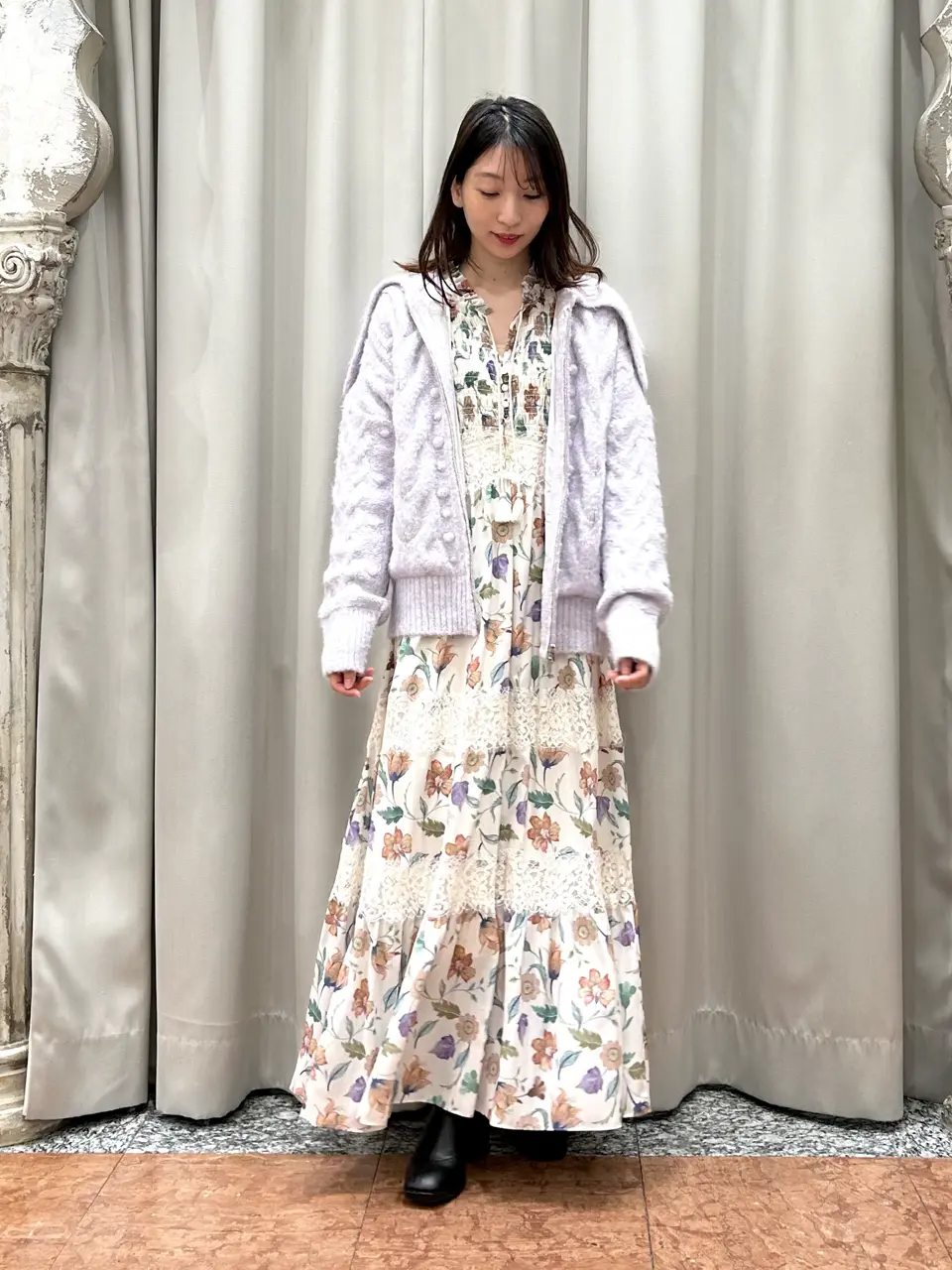 GRACE CONTINENTAL The Banquet eri コーディネート画像