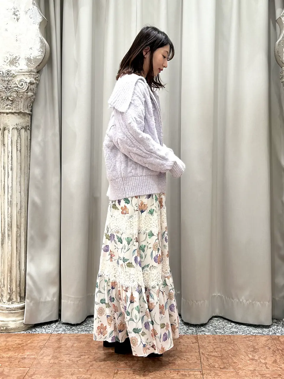 GRACE CONTINENTAL The Banquet eri コーディネート画像