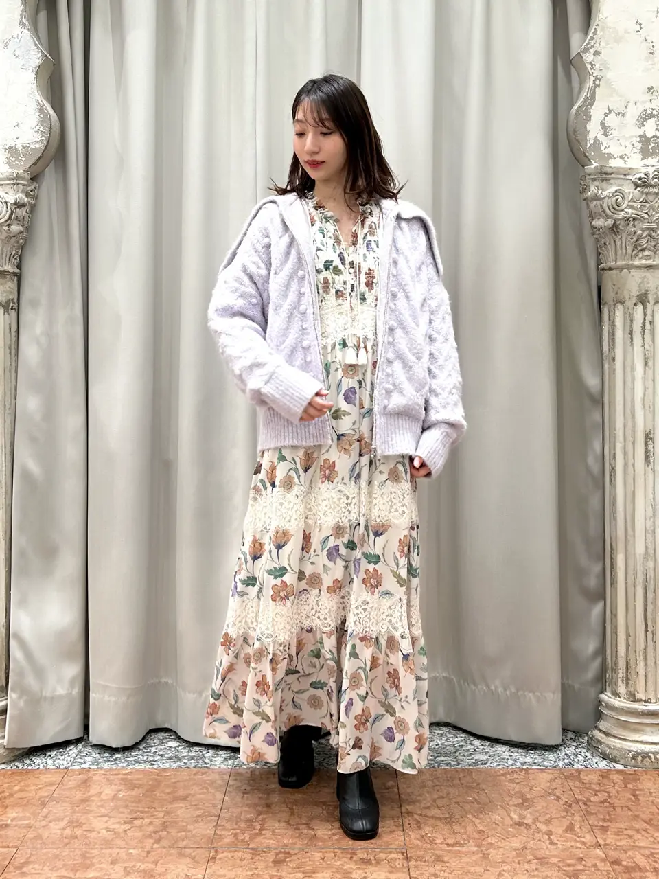 GRACE CONTINENTAL The Banquet eri コーディネート画像