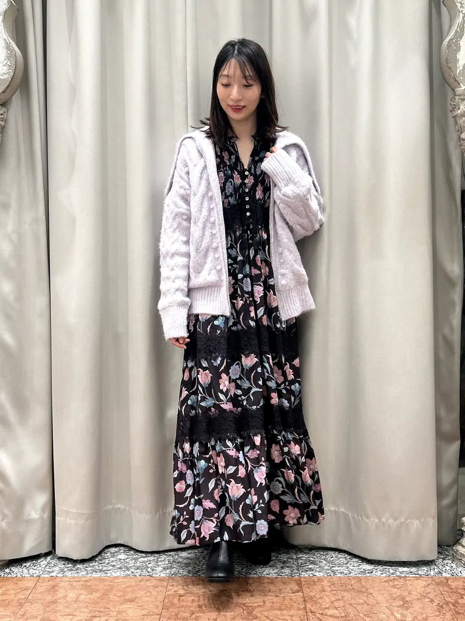 GRACE CONTINENTAL The Banquet eri コーディネート画像