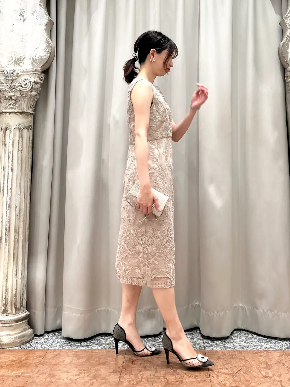 GRACE CONTINENTAL The Banquet eri コーディネート画像