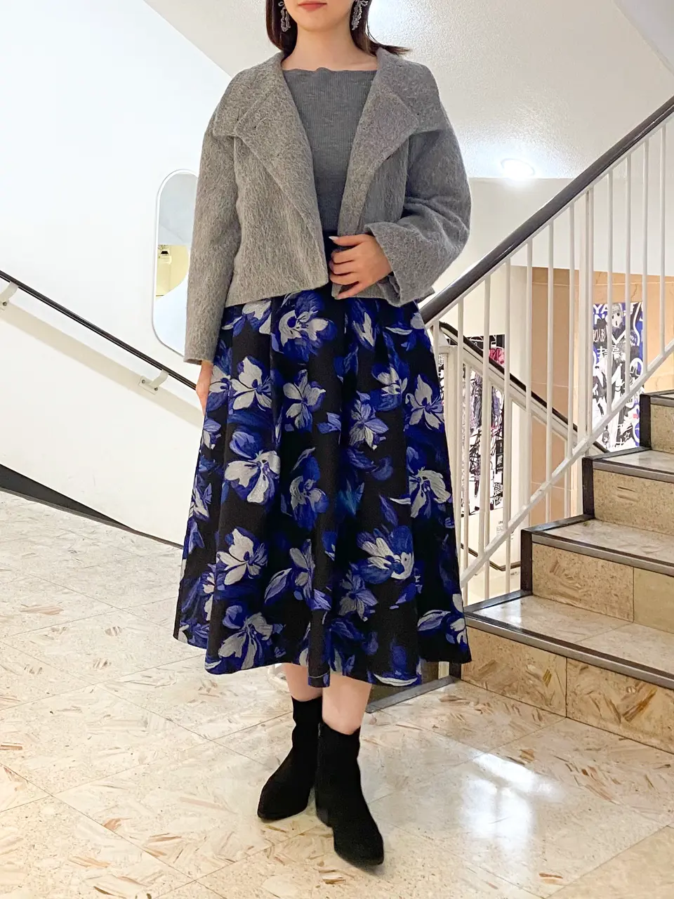 GRACE CONTINENTAL The Banquet mikiho コーディネート画像