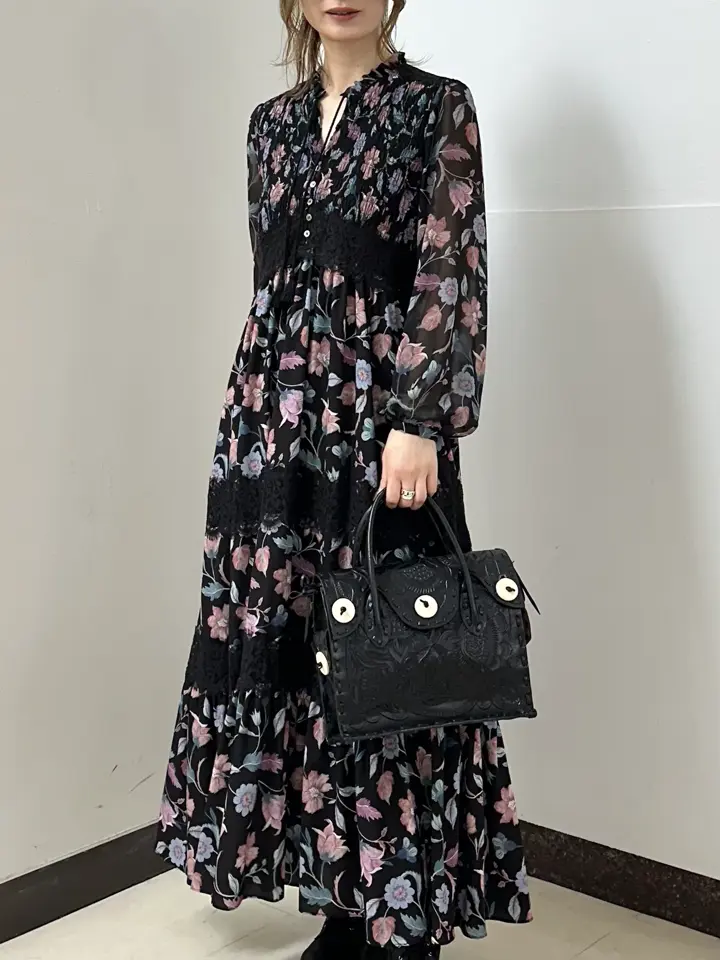 GRACE CONTINENTAL The Banquet Kogane. コーディネート画像