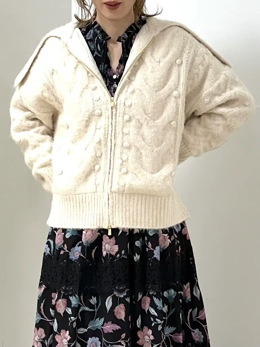 GRACE CONTINENTAL The Banquet Kogane. コーディネート画像