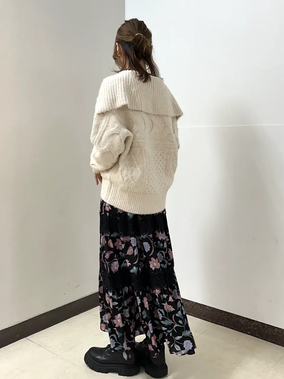 GRACE CONTINENTAL The Banquet Kogane. コーディネート画像