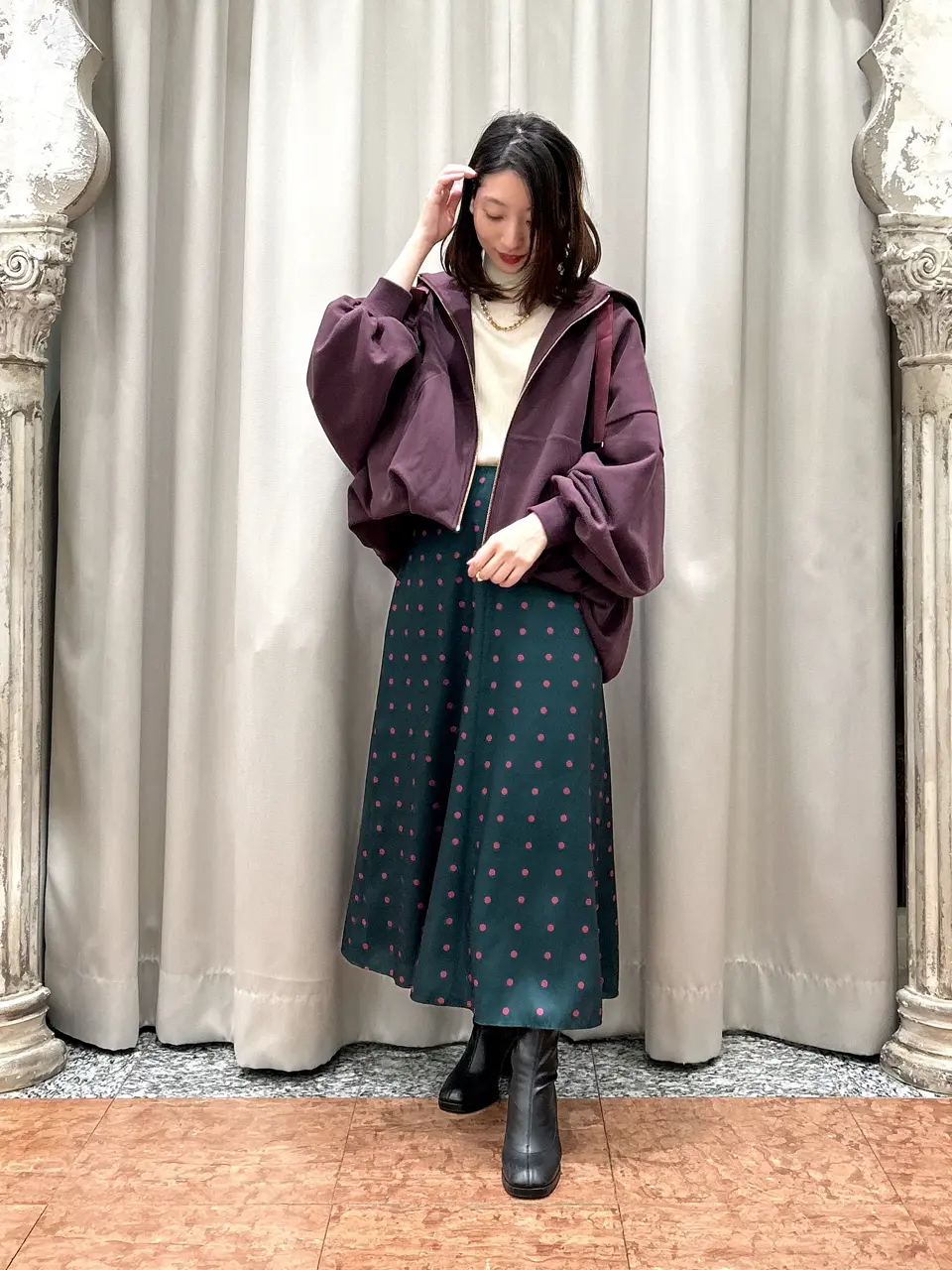 GRACE CONTINENTAL The Banquet eri コーディネート画像