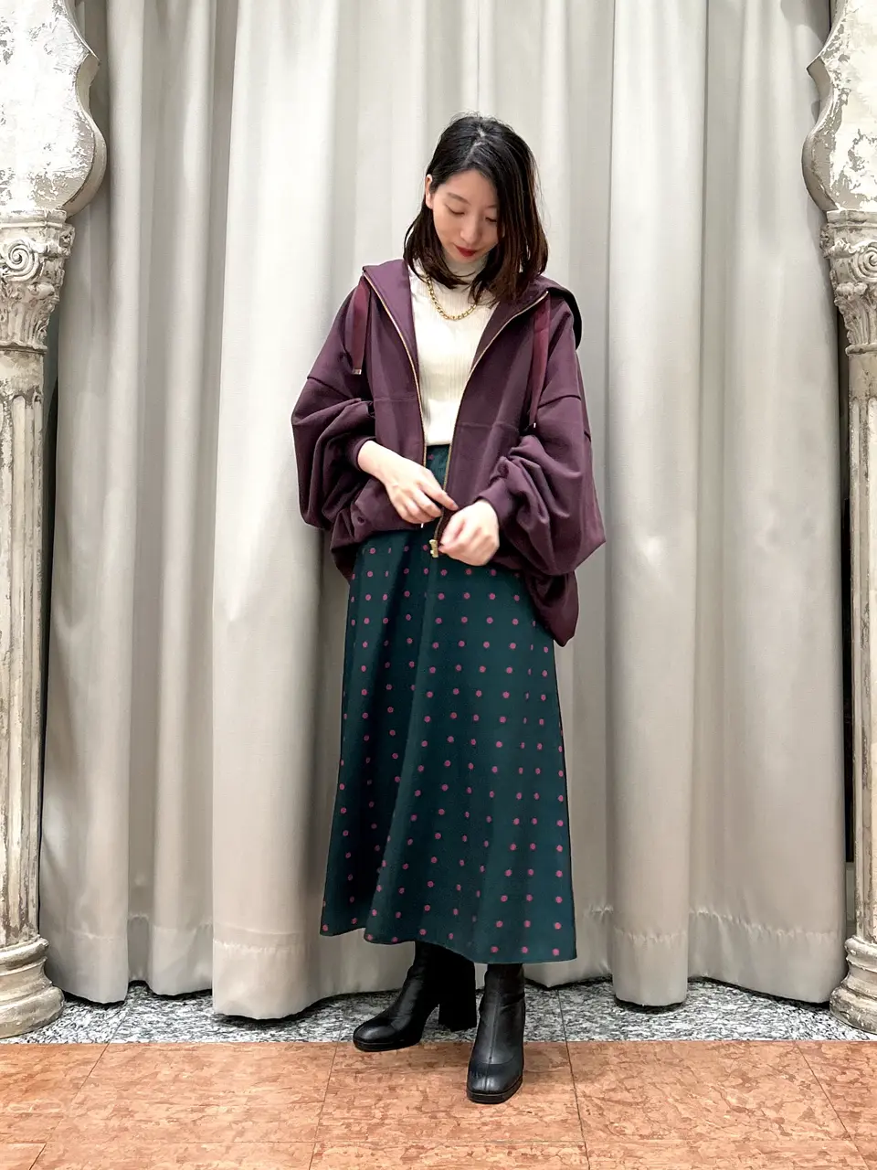 GRACE CONTINENTAL The Banquet eri コーディネート画像