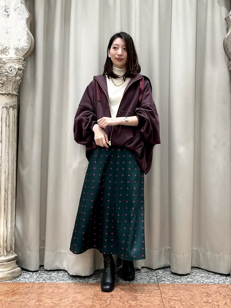 GRACE CONTINENTAL The Banquet eri コーディネート画像