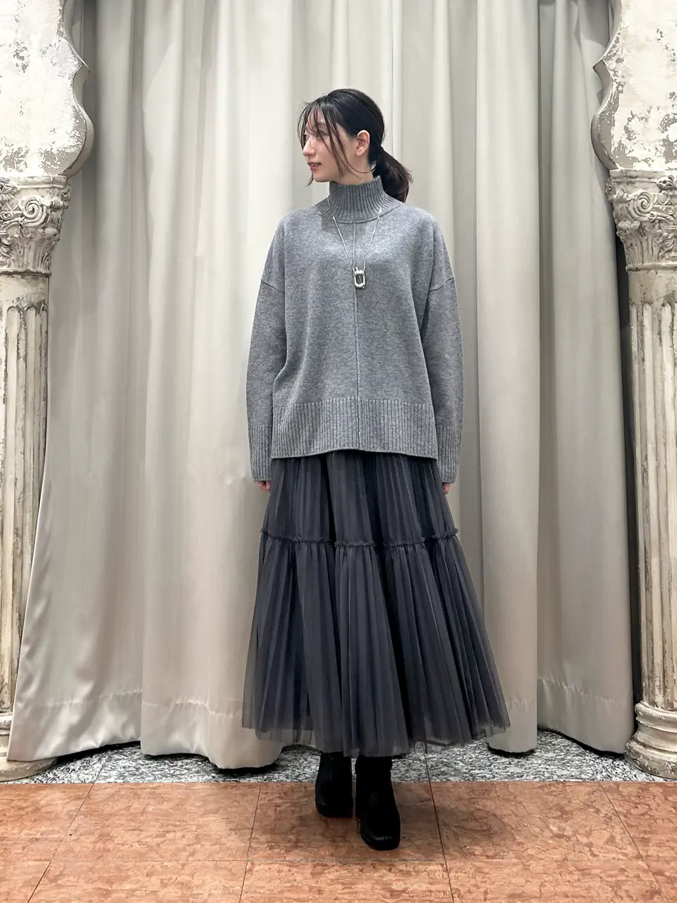 GRACE CONTINENTAL The Banquet eri コーディネート画像