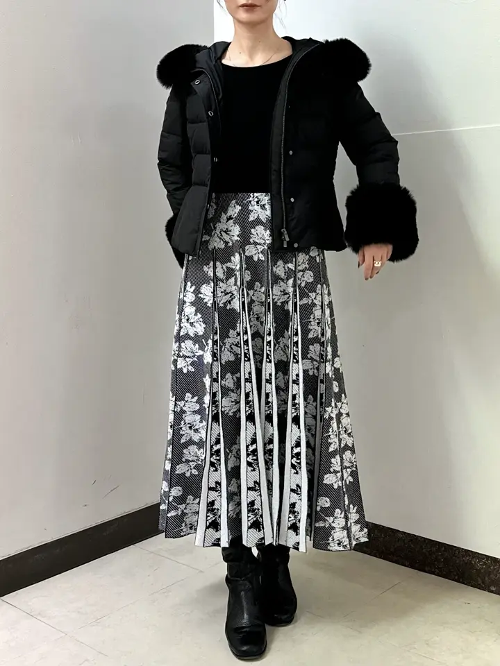 GRACE CONTINENTAL The Banquet Kogane. コーディネート画像