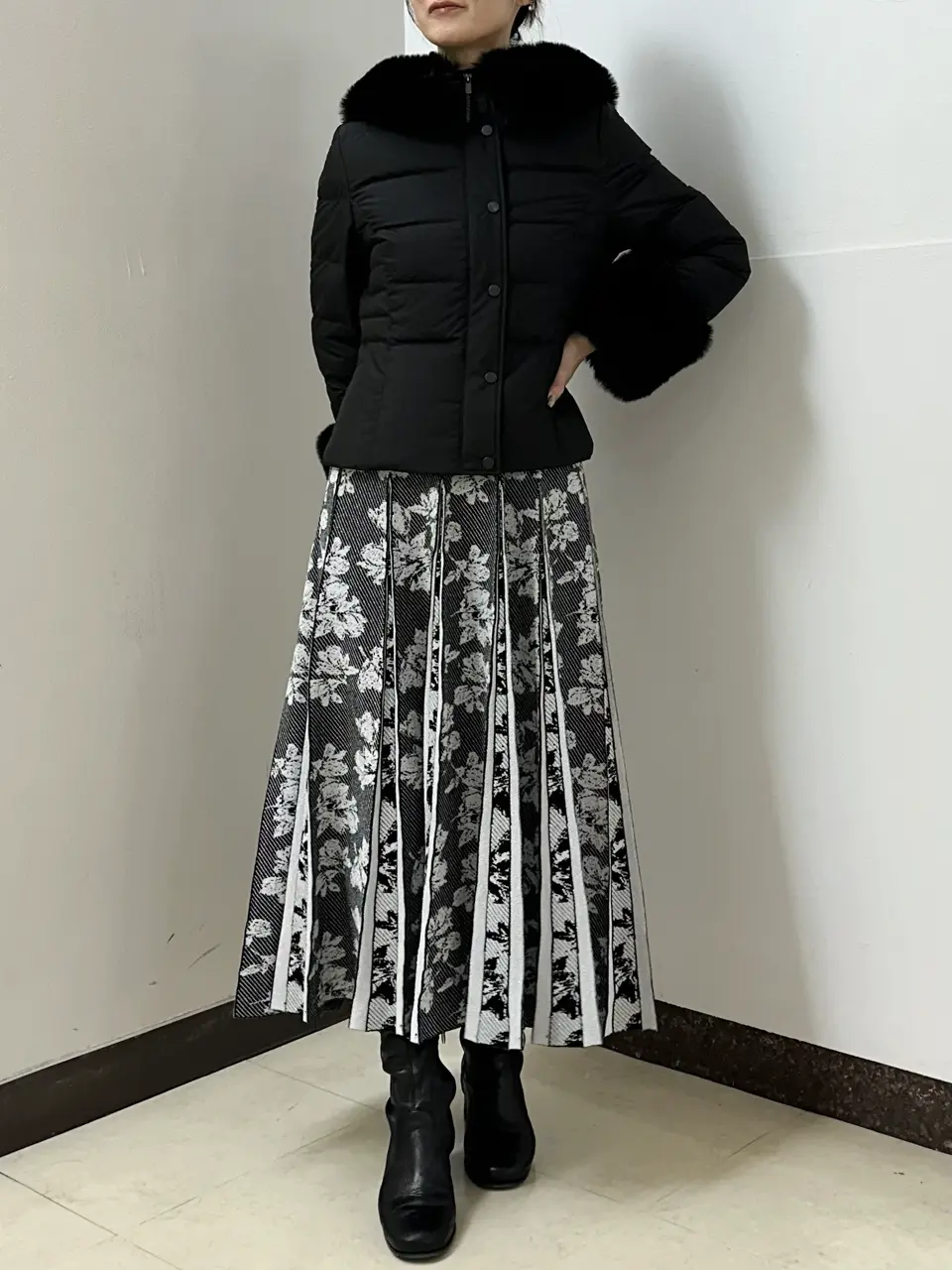 GRACE CONTINENTAL The Banquet Kogane. コーディネート画像