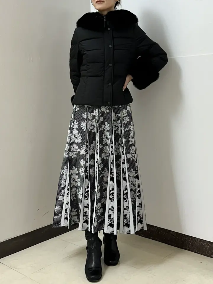 GRACE CONTINENTAL The Banquet Kogane. コーディネート画像