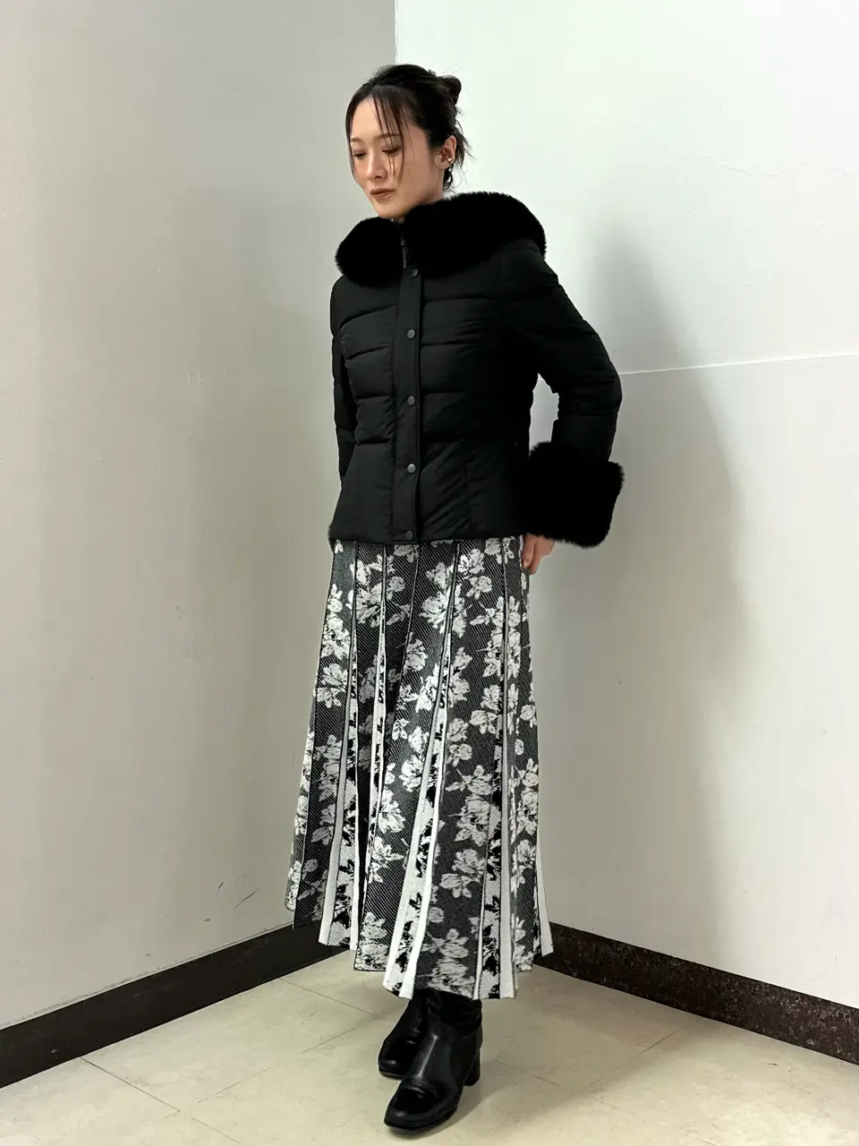 GRACE CONTINENTAL The Banquet Kogane. コーディネート画像