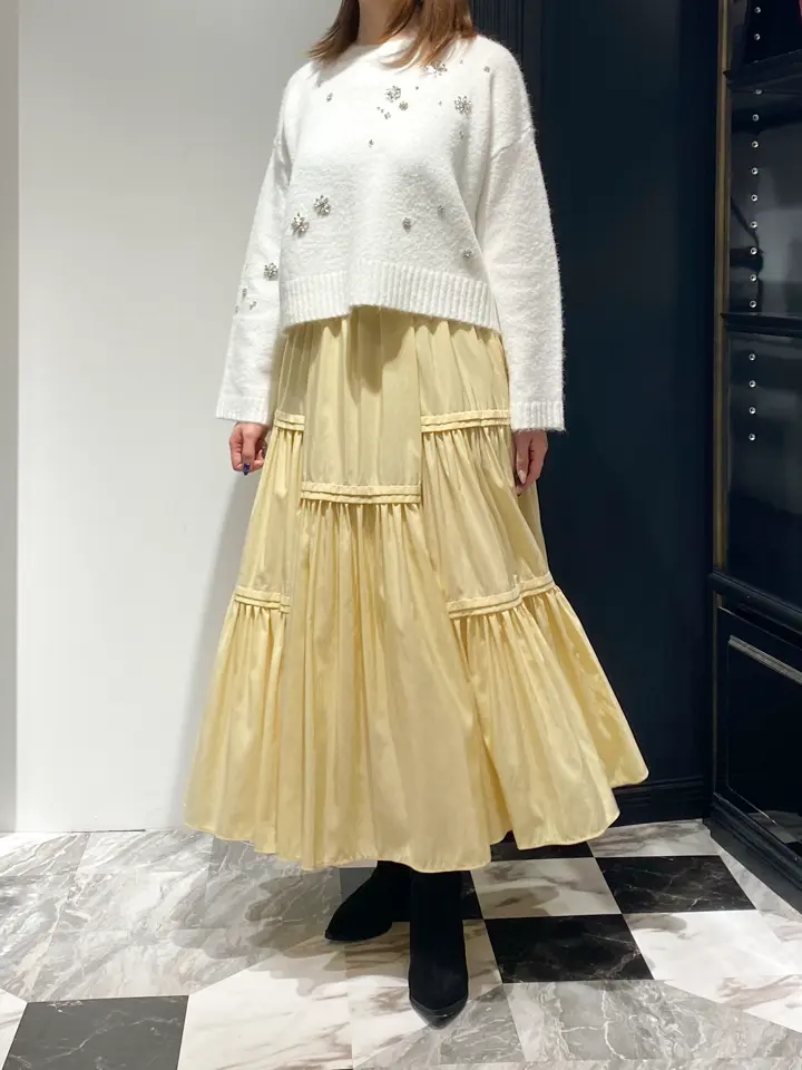 GRACE CONTINENTAL The Banquet mikiho コーディネート画像