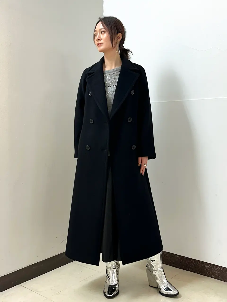 GRACE CONTINENTAL The Banquet Kogane. コーディネート画像