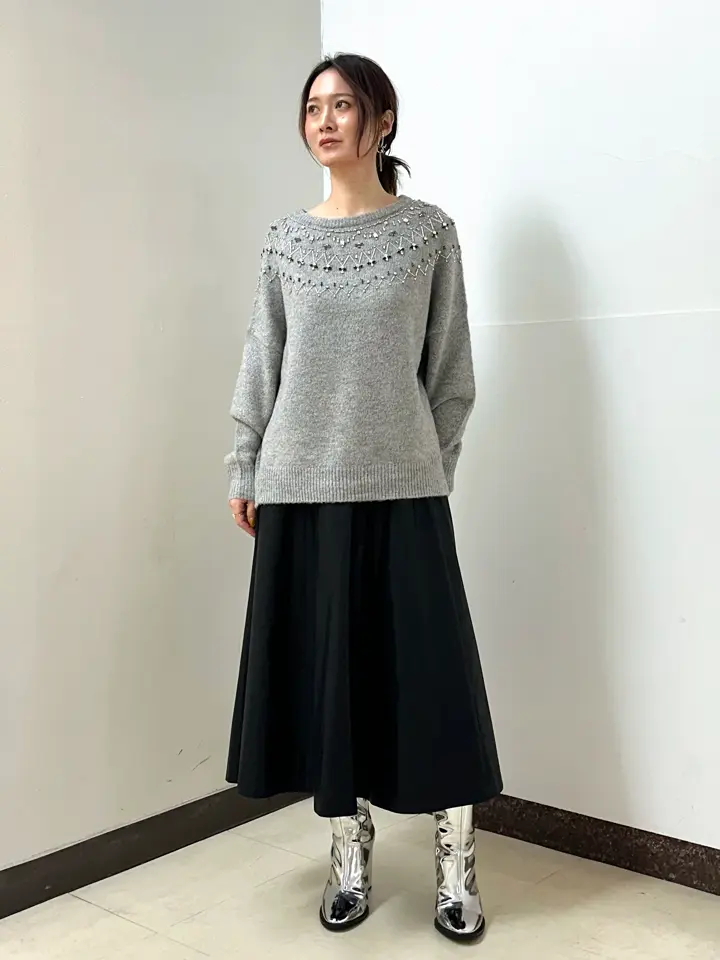 GRACE CONTINENTAL The Banquet Kogane. コーディネート画像