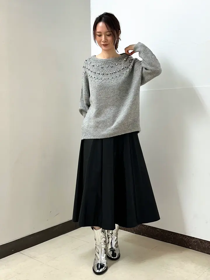 GRACE CONTINENTAL The Banquet Kogane. コーディネート画像