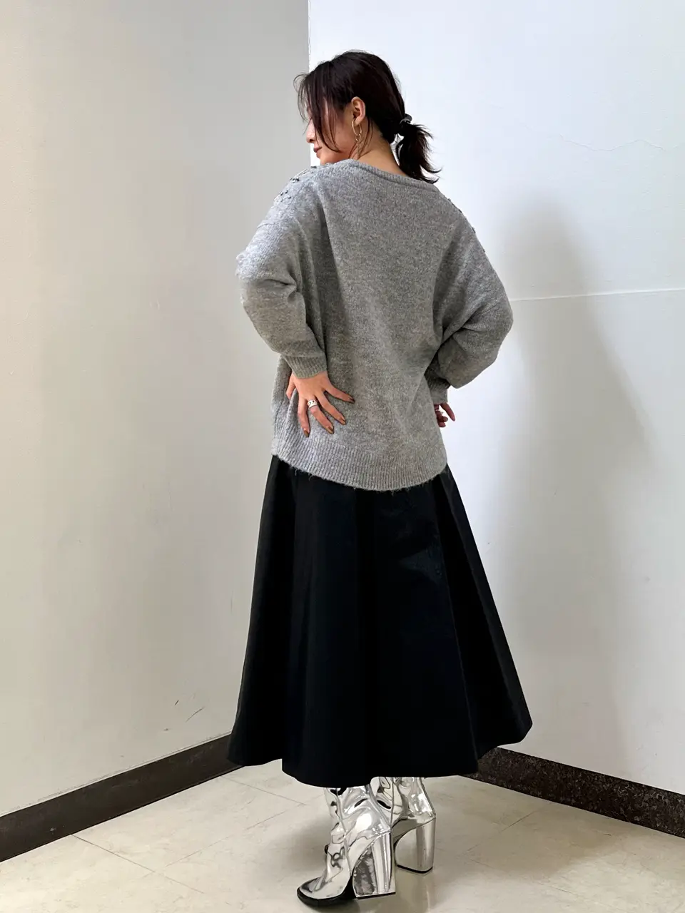 GRACE CONTINENTAL The Banquet Kogane. コーディネート画像