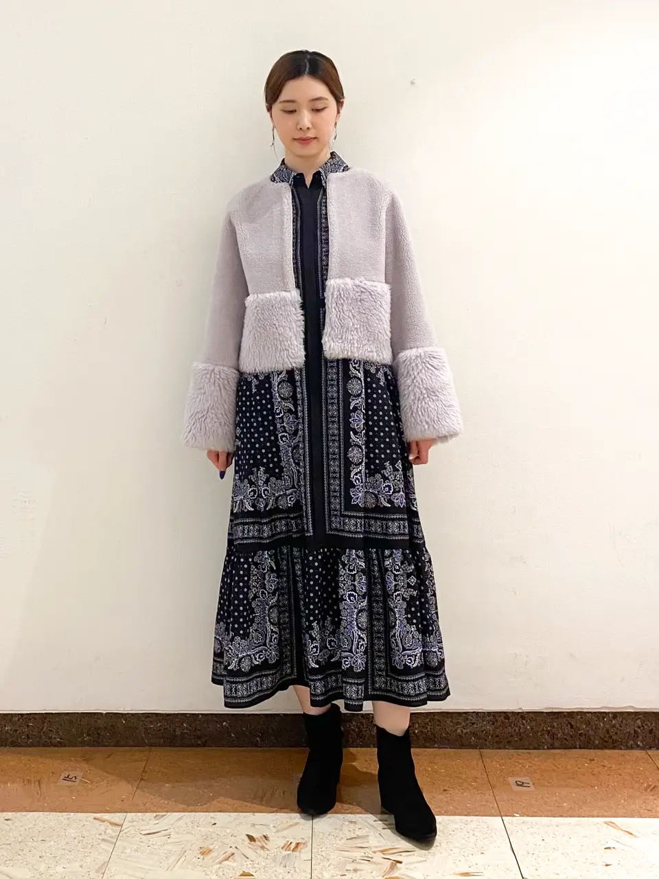 GRACE CONTINENTAL The Banquet mikiho コーディネート画像