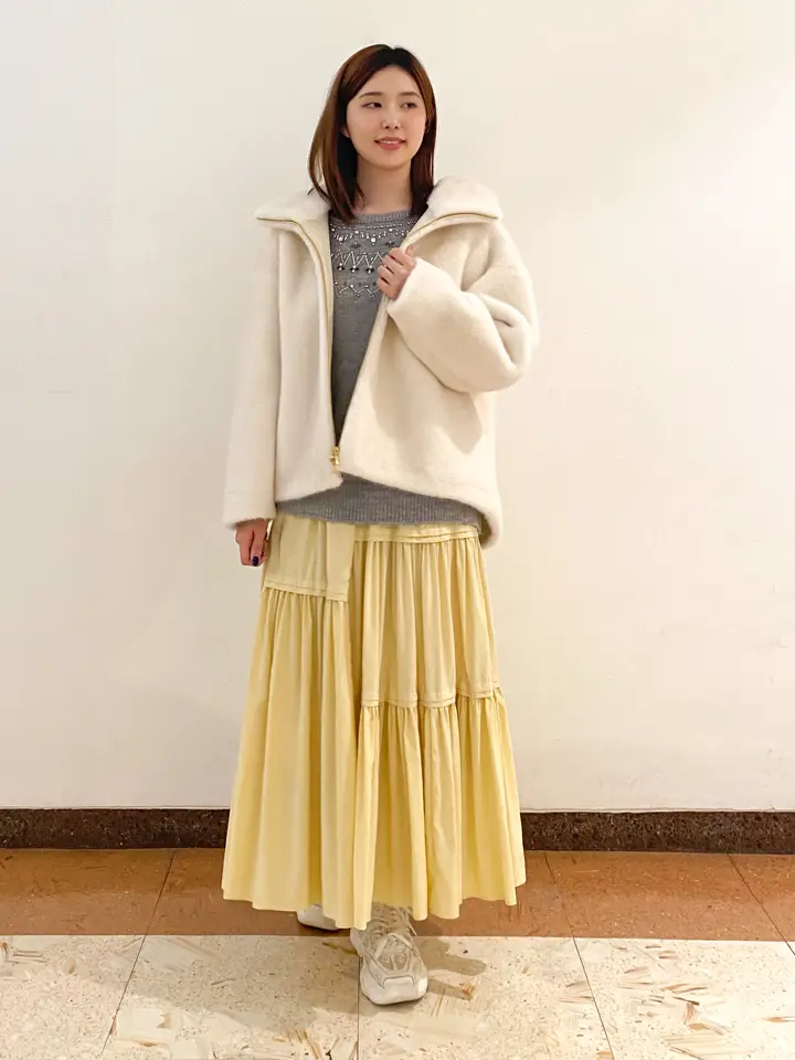 GRACE CONTINENTAL The Banquet mikiho コーディネート画像