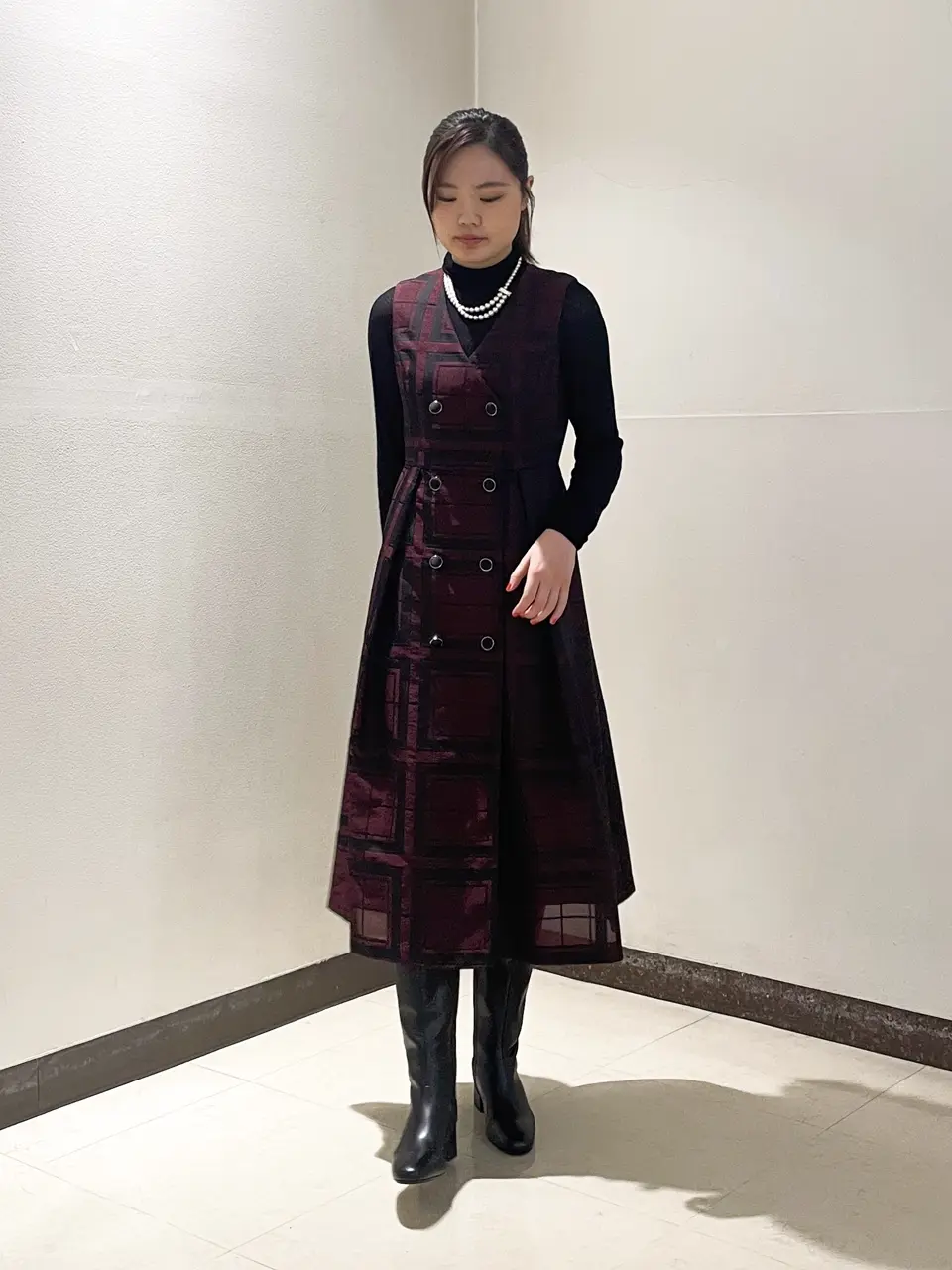 GRACE CONTINENTAL The Banquet nao コーディネート画像