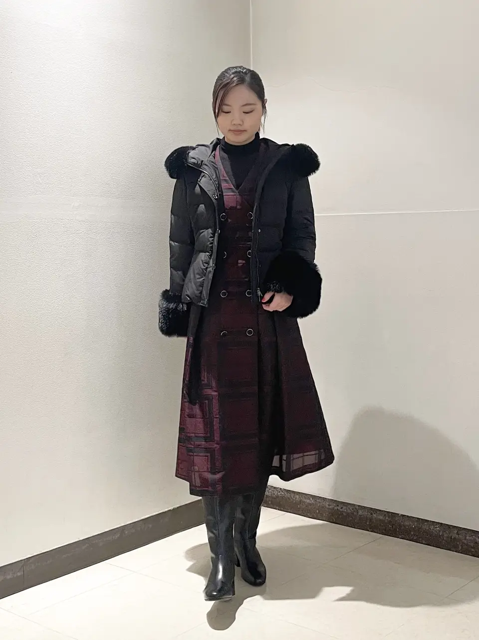 GRACE CONTINENTAL The Banquet nao コーディネート画像