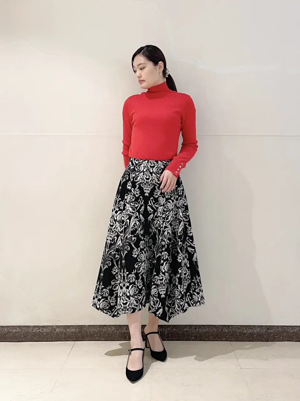 GRACE CONTINENTAL The Banquet nao コーディネート画像