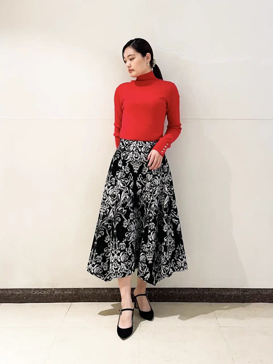 GRACE CONTINENTAL The Banquet nao コーディネート画像