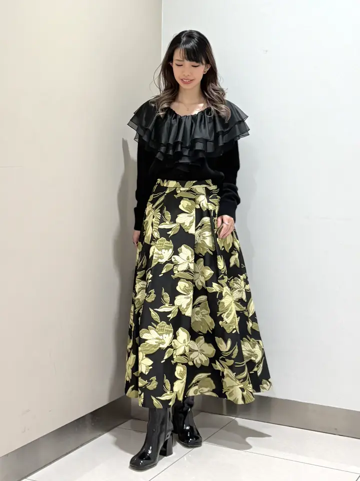 GRACE CONTINENTAL The Banquet FUKUSHIMA YURIE コーディネート画像