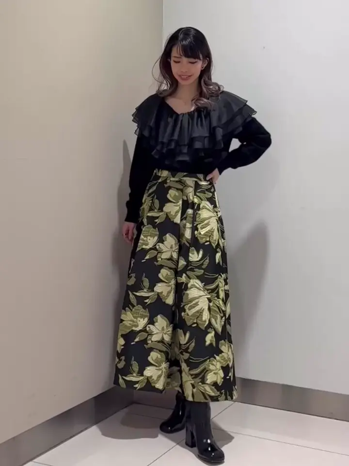 GRACE CONTINENTAL The Banquet FUKUSHIMA YURIE コーディネート画像