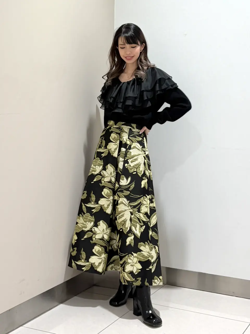 GRACE CONTINENTAL The Banquet FUKUSHIMA YURIE コーディネート画像