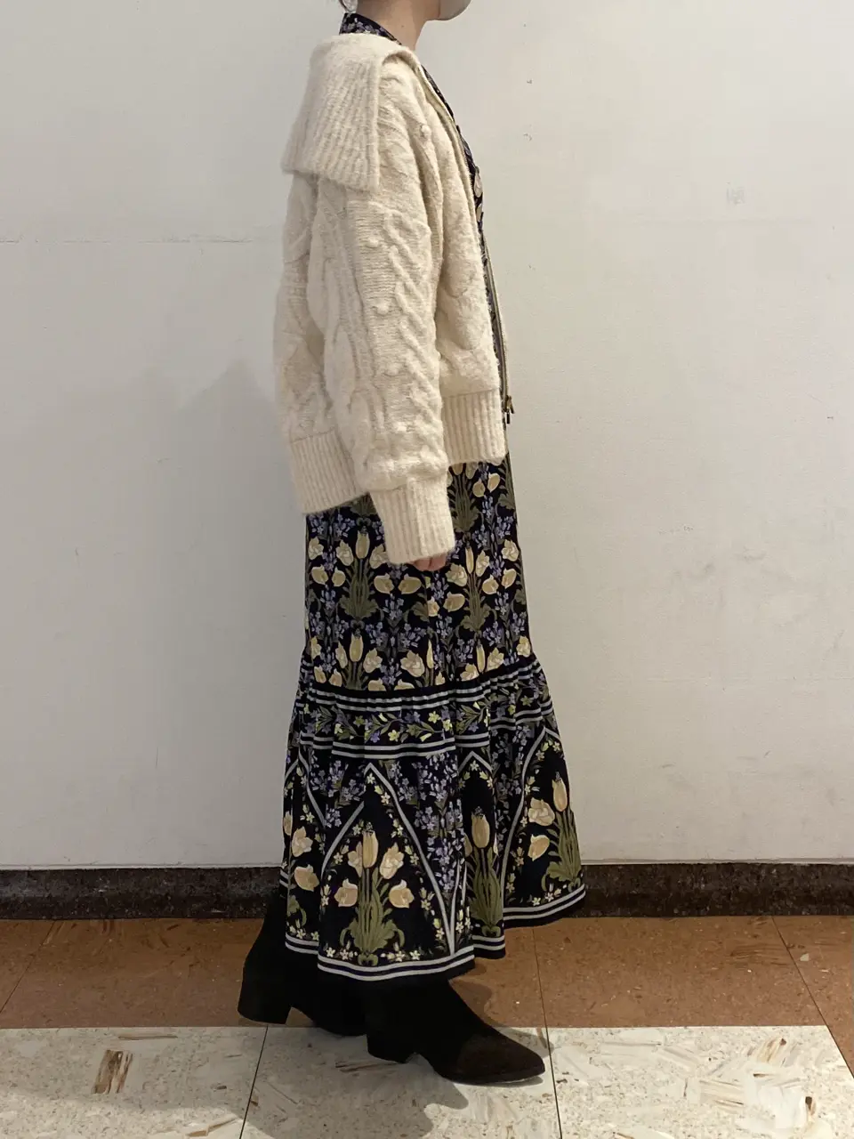 GRACE CONTINENTAL The Banquet mikiho コーディネート画像