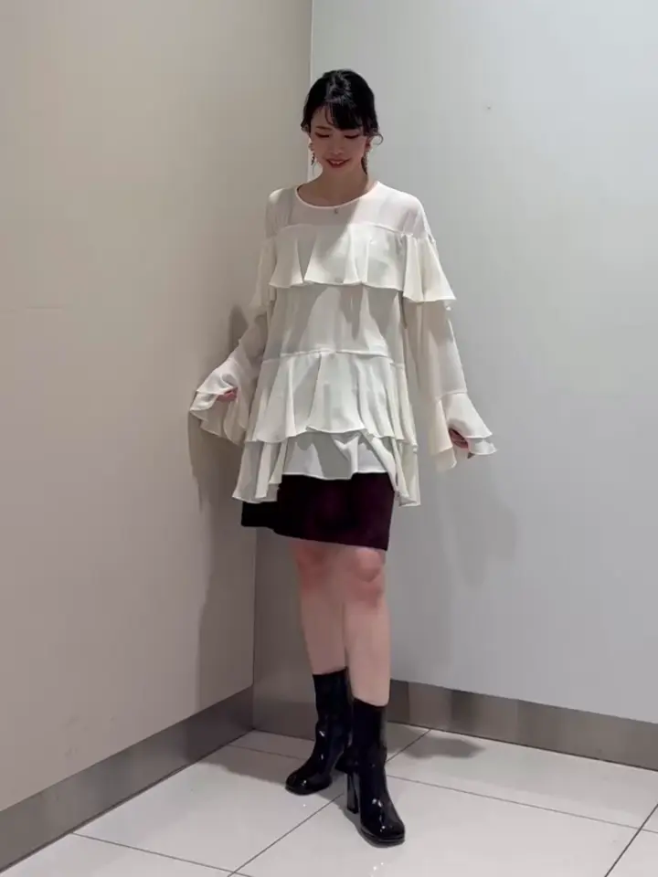 GRACE CONTINENTAL The Banquet FUKUSHIMA YURIE コーディネート画像