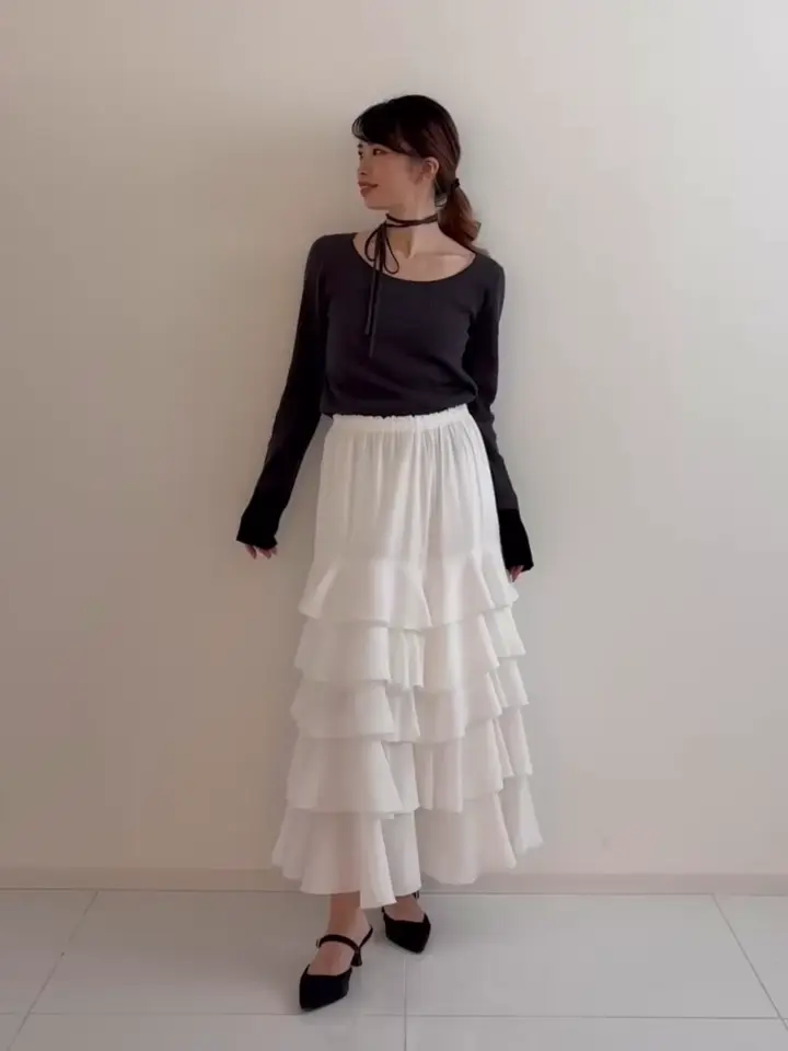 GRACE CONTINENTAL The Banquet FUKUSHIMA YURIE コーディネート画像