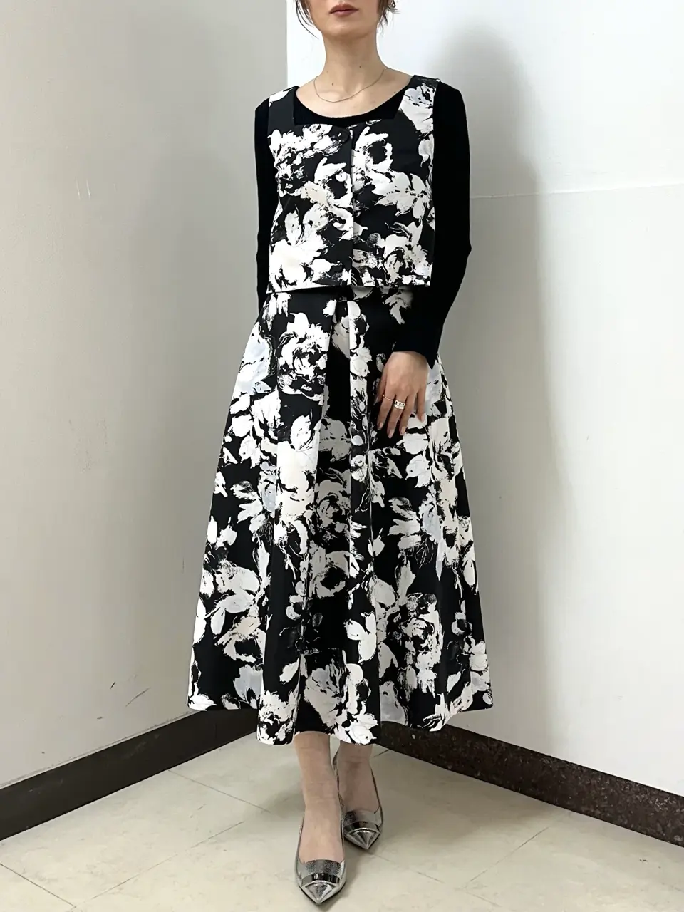 GRACE CONTINENTAL The Banquet Kogane. コーディネート画像