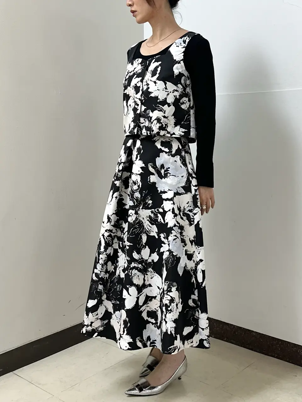 GRACE CONTINENTAL The Banquet Kogane. コーディネート画像