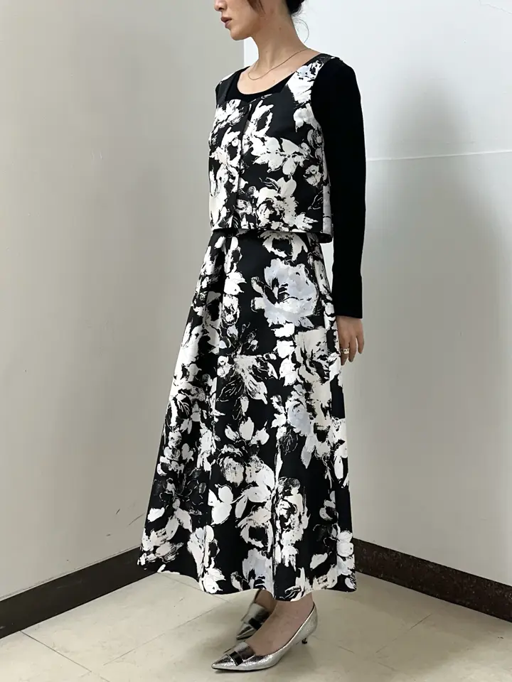 GRACE CONTINENTAL The Banquet Kogane. コーディネート画像