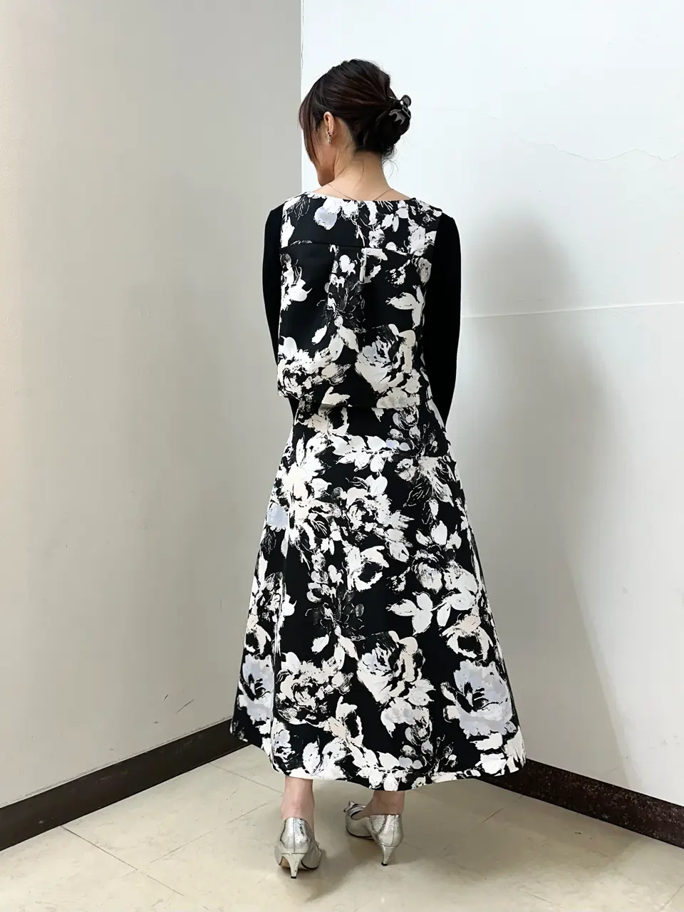 GRACE CONTINENTAL The Banquet Kogane. コーディネート画像